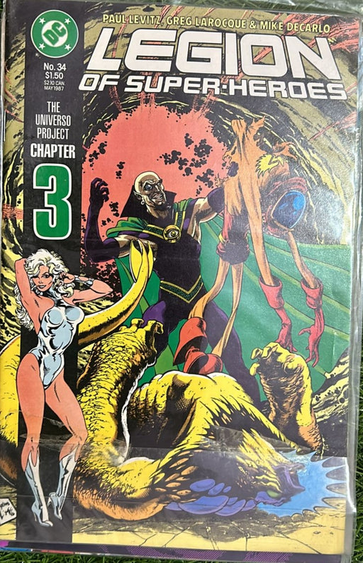 The Universo Project - Chapter 3 - Legion of superheroes  - old paperback - eLocalshop
