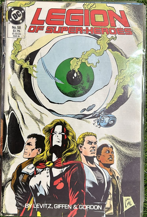 No.58 - Legion of superheroes- old paperback - eLocalshop