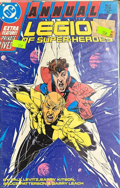 Legion of superheroes- Annual - old paperback - eLocalshop