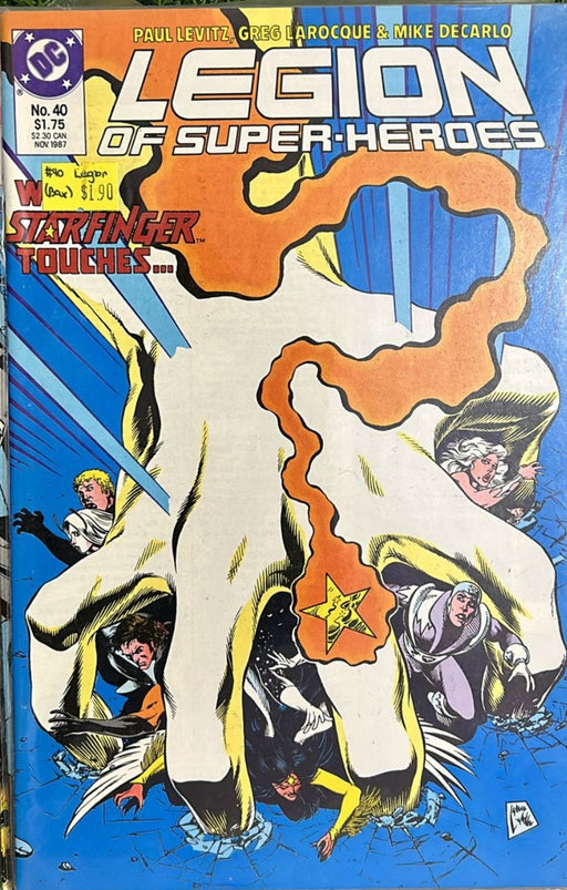 No.40 - Legion of superheroes - old paperback - eLocalshop