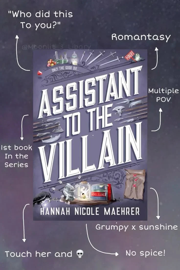 ASSISTANT TO THE VILLAIN - Hannah Nicole Maehrer