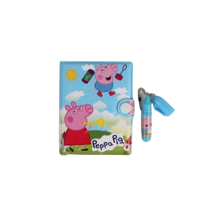 Peppa Pig Diary Pocket-Size+Small Pen Pocket-Size Diary 40 Pages - eLocalshop