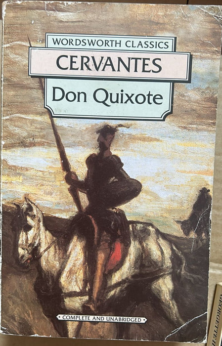 Don Quixote by Miguel de Cervantes - old paperback