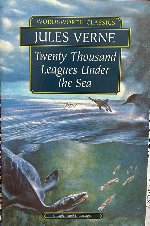 Twenty Thousand Leagues Under the Sea (Wordsworth Classics) by Jules Verne - old paperback - eLocalshop