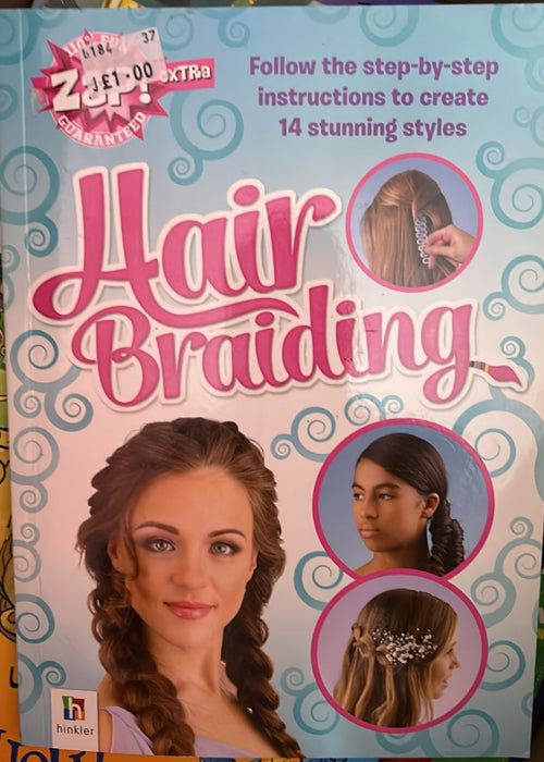 Zap! Extra Hair Braiding by Hinkler Books - old paperback
