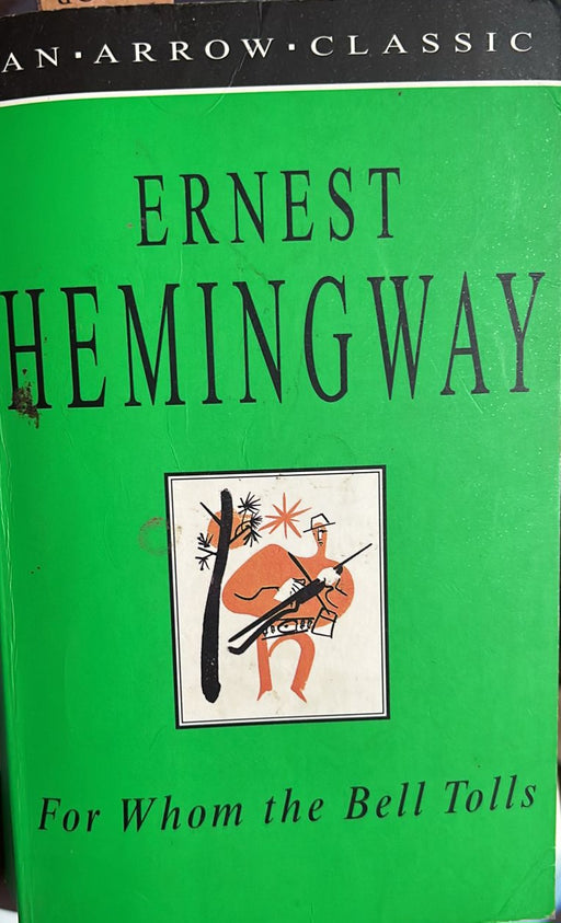 For Whom The Bell Tolls by Ernest Hemingway - old paperback - eLocalshop