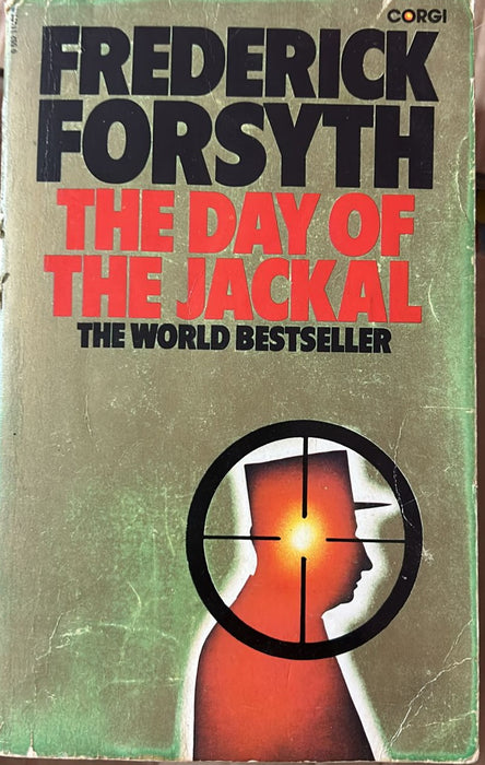 Day Of The Jackal by Frederick Forsyth - old paperback