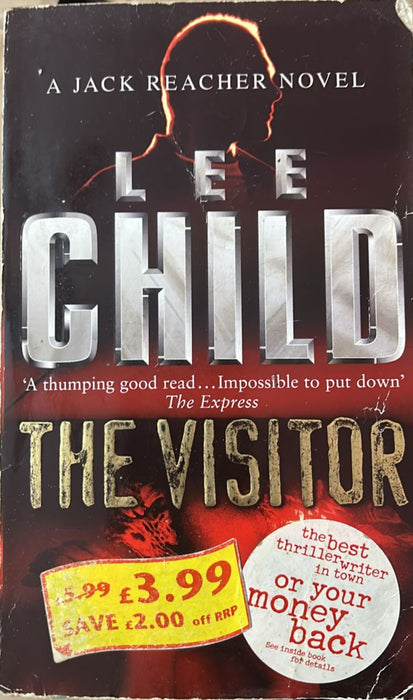 The Visitor by Lee Child - old paperback