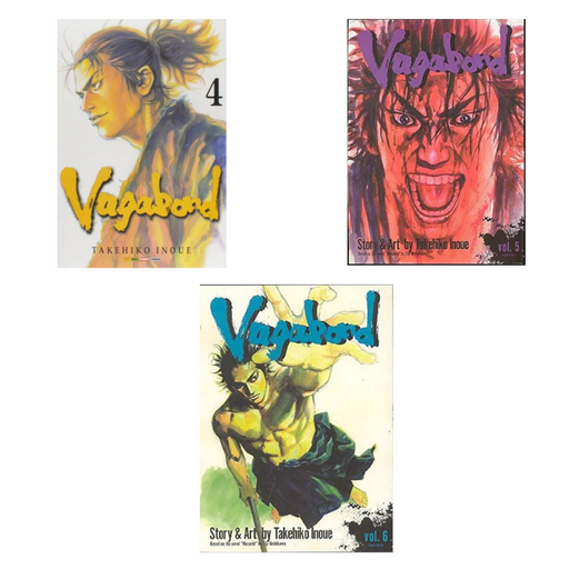 Vagabond, Vol. 4 to Vol. 6 by Takehiko Inoue - eLocalshop