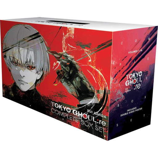 Tokyo Ghoul Re Boxset: Includes vols. 1-16 with premium (Tokyo Ghoul: re Complete Box Set) - eLocalshop