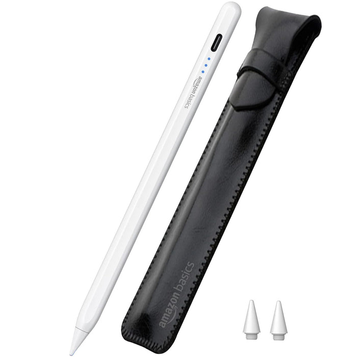 Amazon Basics Upgraded 2nd Gen Stylus Pen | Only for iPad 2018-2025