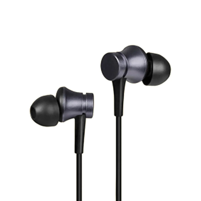 Xiaomi Wired in-Ear Earphones with Mic, Ultra Deep Bass & Metal Sound Chamber (Black) - eLocalshop