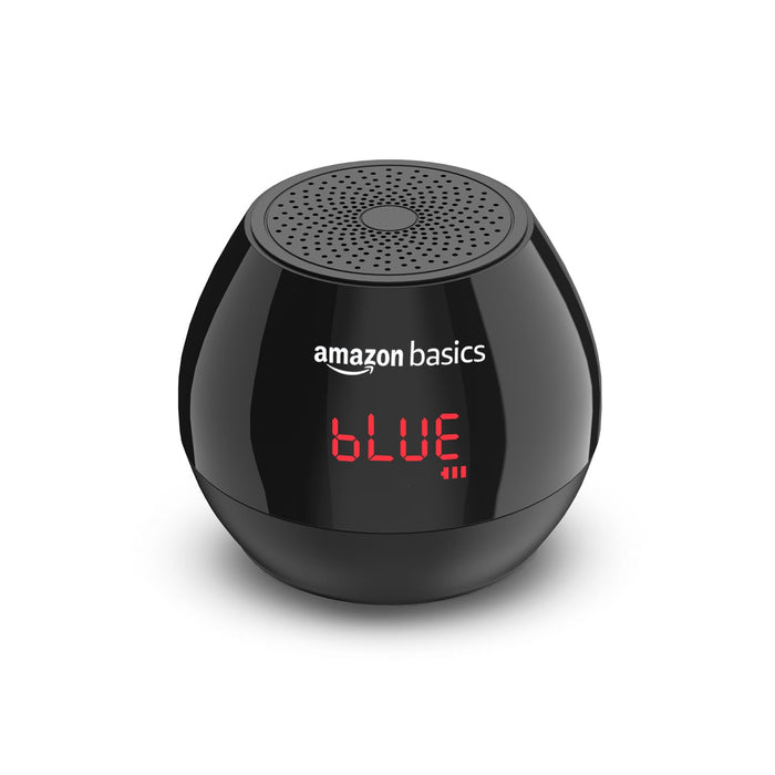 amazon basics 5W mini–Bluetooth Speaker with Upto 30Hrs Playtime, TWS Function, Powerful Bass, Immersive Sound