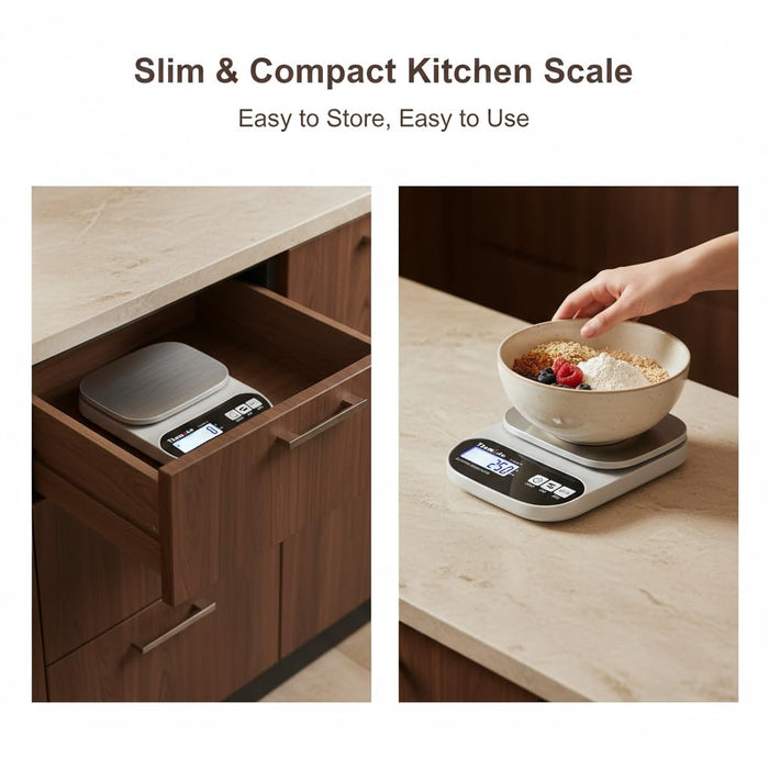 Themisto TH-WS15 Electronic digital Kitchen Weighing Scale |10 Kg|Back Light LCD