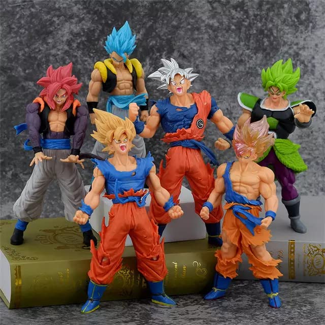 Buy MALKIN Polyvinyl Chloride 6Pc Dragon Ball Z Action Figures | 18 Cm | Anime Action Figures | Goku Toy | Goku Action Figures | Anime Figure | Anime Merchandise(Dbz), Multicolour Online at Low Prices in India - Amazon.in
