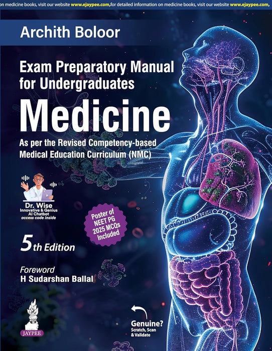 Exam Preparatory Manual for Undergraduates Medicine by Archith Boloor