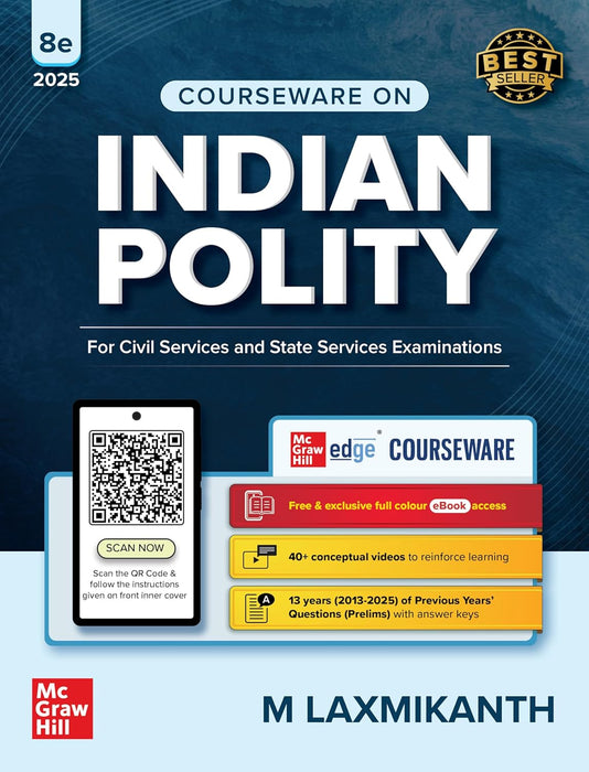 Indian Polity | Courseware | English | 8th Edition | M Laxmikanth