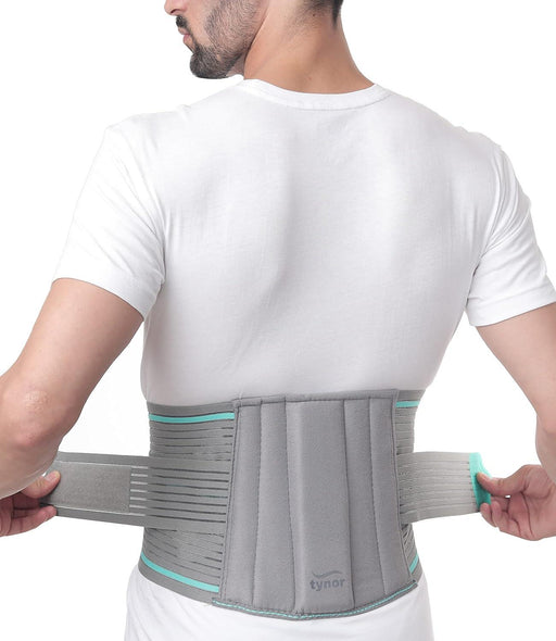 TYNOR Lumbo Sacral Belt, Grey, XL, 1 Unit - eLocalshop