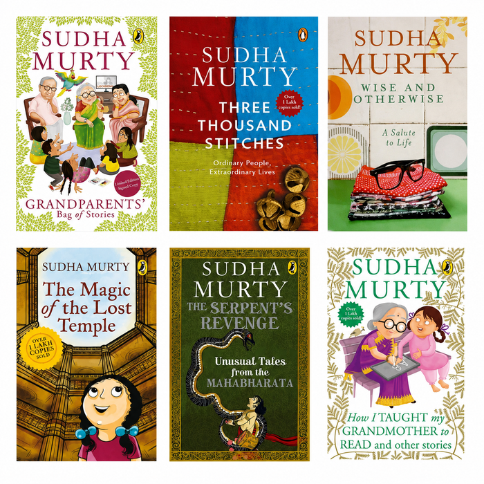 Sudha Murthy Books Combo (Set of 6)- Paperback