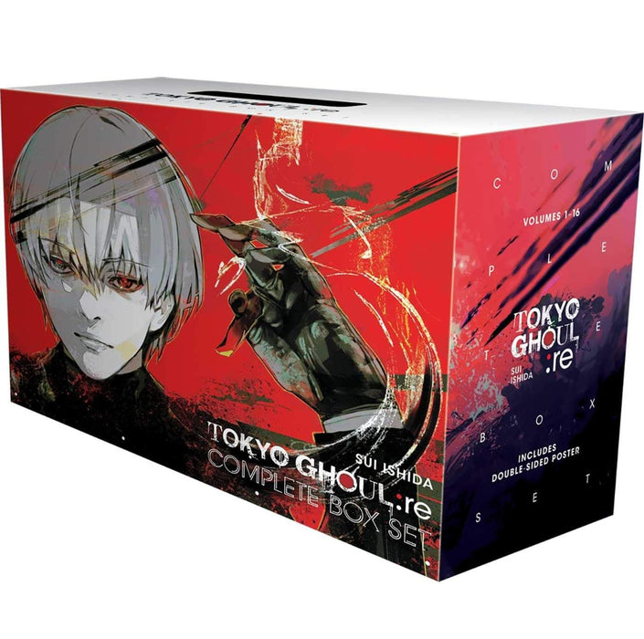 Tokyo Ghoul Re Boxset: Includes vols. 1-16 with premium (Tokyo Ghoul: re Complete Box Set) - eLocalshop