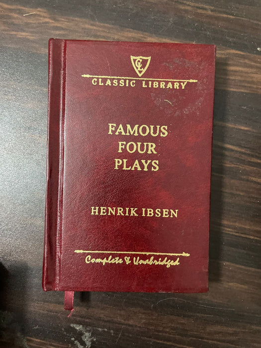 Famous Four Plays by Henrik Ibsen