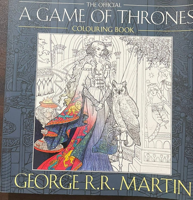 The Official A Game of Thrones coloring book  by George R.R. Martin