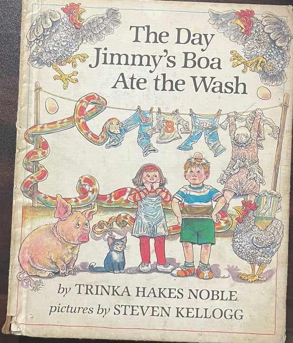 The Day Jimmy's Boa Ate the Wash by Trinka Hakes Noble - eLocalshop