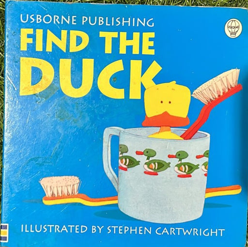 Find the Duck by Stephen Cartwright - old boardbook - eLocalshop