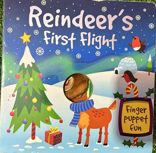 Reindeer First Flight - old boardbook - eLocalshop