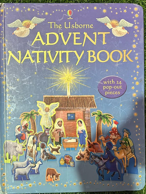 Advent Nativity Book by Gillian Doherty - old boardbook - eLocalshop