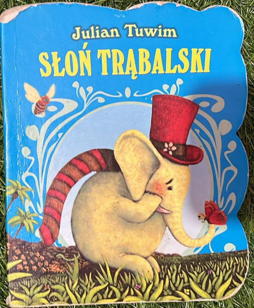 Slon Trabalski by Julian Tuwim - old boardbook - eLocalshop