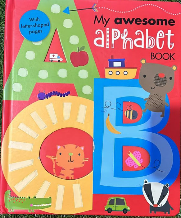 My Awesome Alphabet Book by Thomas Nelson - old boardbook - eLocalshop