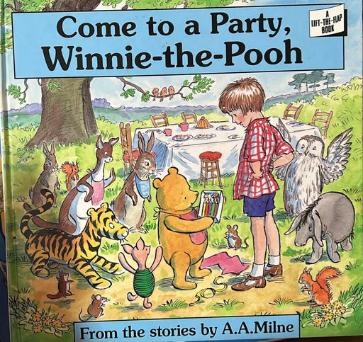 Come to a Party Winnie-the-Pooh - old hardcover - eLocalshop