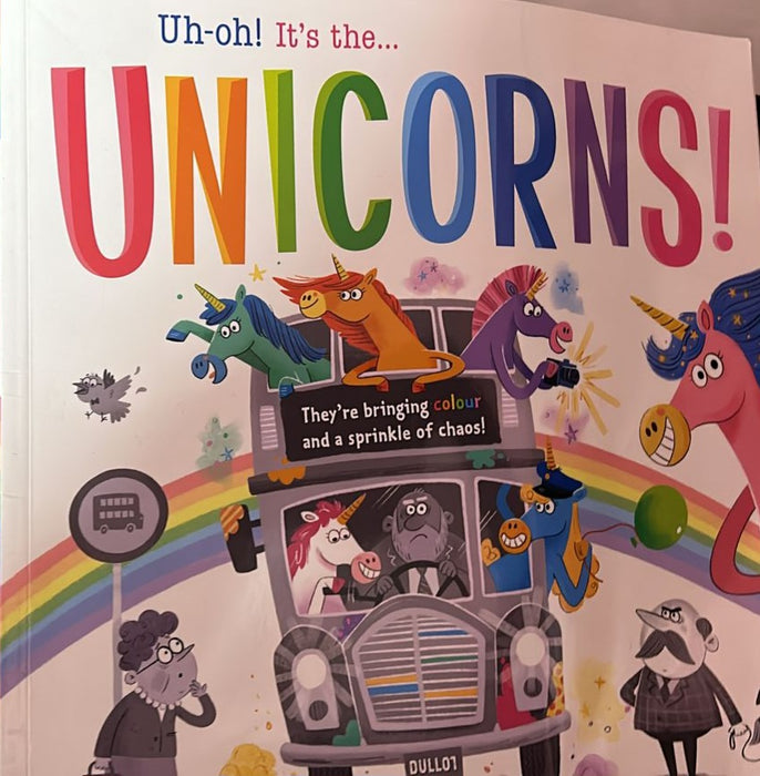 Uh Oh - It's the Unicorns- old paperback - eLocalshop