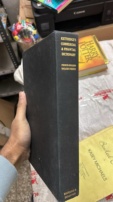 French-English, English-French Dictionary of Commercial and Financial by J.O. Kettridge - old hardcover - eLocalshop
