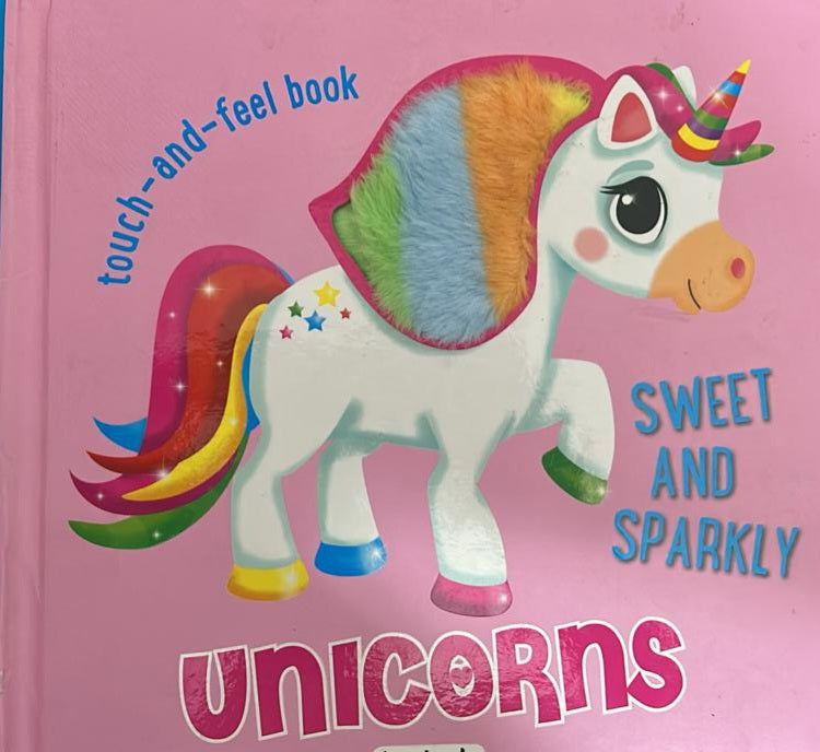 Sweet and sparkly unicorn  (Touch and Feel)