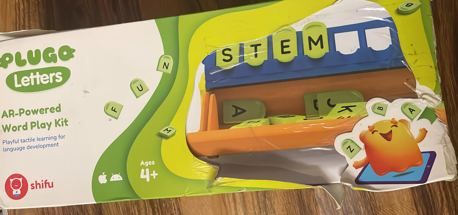 Phonics & Reading Game for Kids – Plugo Letters | Tech-Powered Spelling, Grammar & Vocabulary Kit | Educational Toy & Gift for Boys & Girls Ages 4–10 | Fun Learning Game