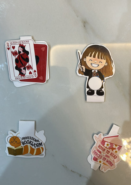 Magnetic Book Mark - Set of 4