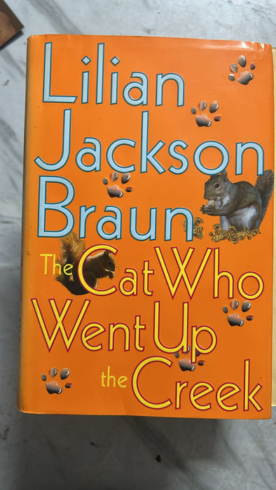 The Cat Who Went Up the Creek (Thorndike Press Large Print Basic Series) by Lilian Jackson Braun - old hardcover