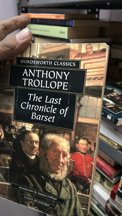 The Last Chronicle of Barset by TROLLOPE - old Paperback