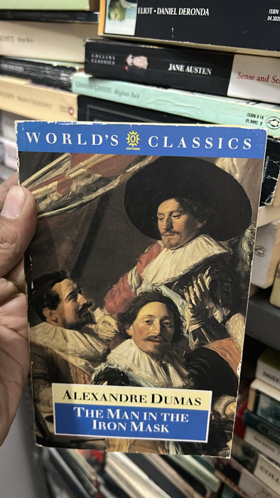 The Man In The Iron Mask by Alexandre Dumas  - old Paperback
