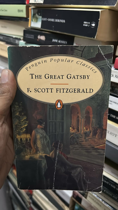 The Great Gatsby by F Scott Fitzgerald - old  Paperback
