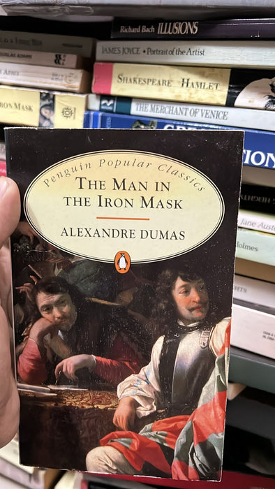 A Man In The Iron Mask by Alexandre Dumas - old Paperback