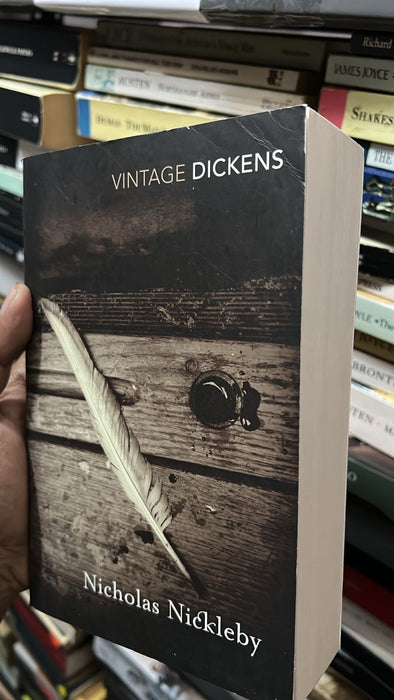 Nicholas Nickleby by CHARLES DICKEN - old Paperback