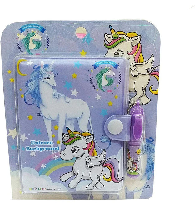 Unicorn Small Diary With Pen Cute Unicorn Mini Diary With Pen