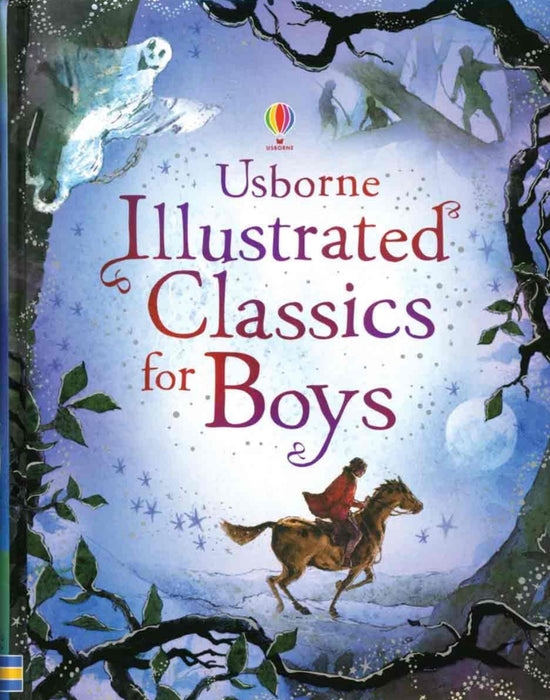 Usborne Illustrated Classics for Boys (Illustrated Stories)- Hardcover
