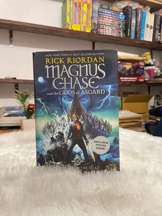 MAGNUS CHASE & THE GODS OF ASG by Rick Riordan - old hardcover