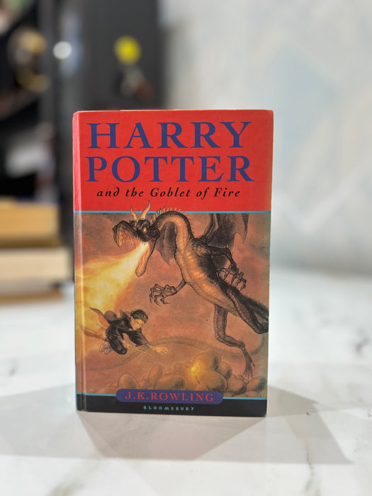 Harry Potter and the Goblet of Fire  UK First Edition Hardcover | J.K. Rowling | Bloomsbury