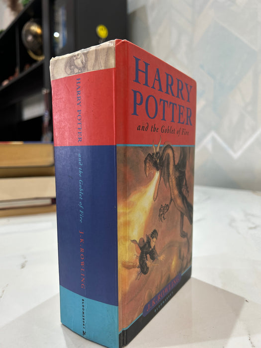 Harry Potter and the Goblet of Fire  UK First Edition Hardcover | J.K. Rowling | Bloomsbury