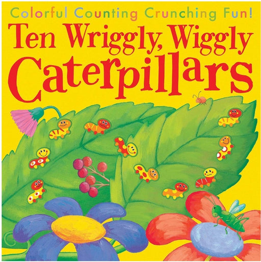 Ten Wriggly, Wiggly Caterpillars- Interactive Board Book (New) - eLocalshop